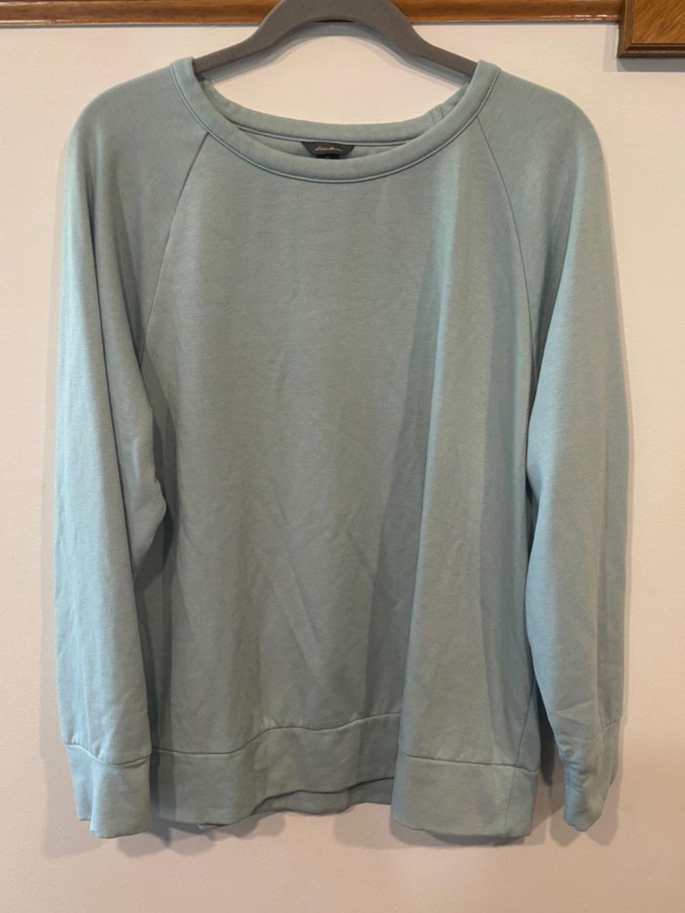 Eddie Bauer Women’s Teal Pullover Sweatshirt